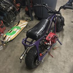 Runs And Drives Engine Kinda Lose But Good Comes With Aluminum Fly Wheel Not On Bike Stage 5 Pipe New Tire And New 420 Chain Sprocket And Clutch Obo 