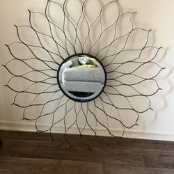 round center mirror