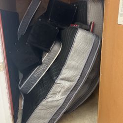 King Bed Frame Mattress And Twin Mattress 