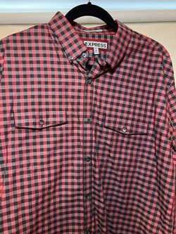 Men’s Dress Long Sleeve Shirt Express 