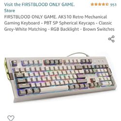 First blood Retro Keyboard 