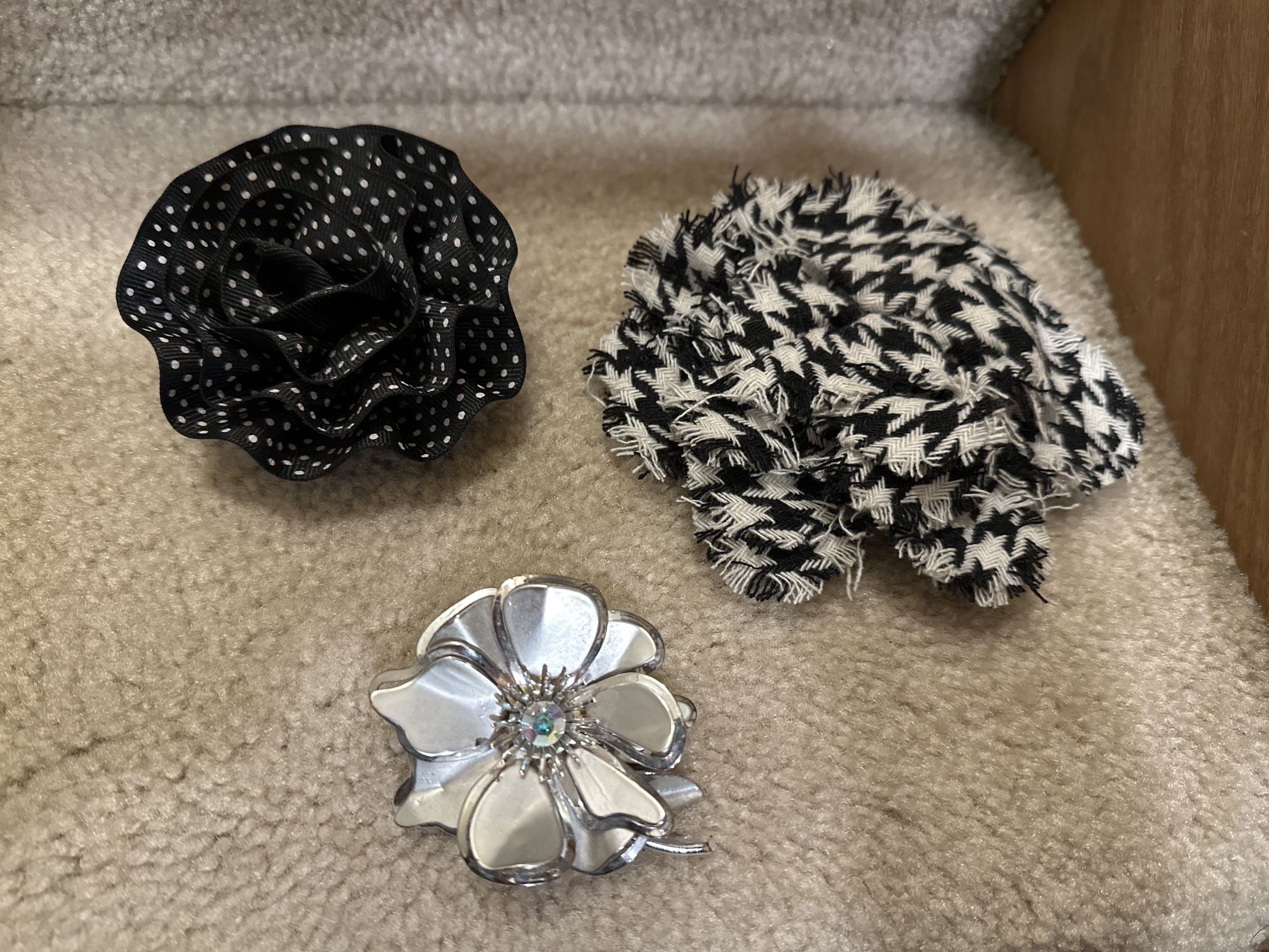 Set of Decorative Brooches/Pins $2/broach