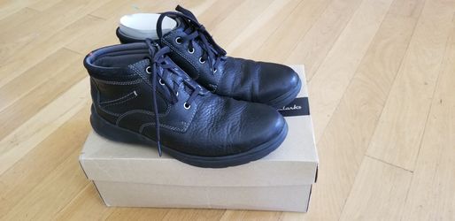Clarks Black Cotrell Rise Boots 9,5
