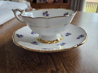 Royal Stafford Bone China Tea Cup & Saucer