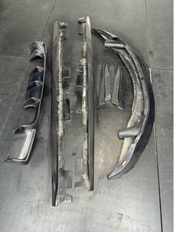 E92 M3 Carbon Fiber GT4 V2 Style Front Lip, Side Skirts, Diffuser, and Rear Bumper Extensions