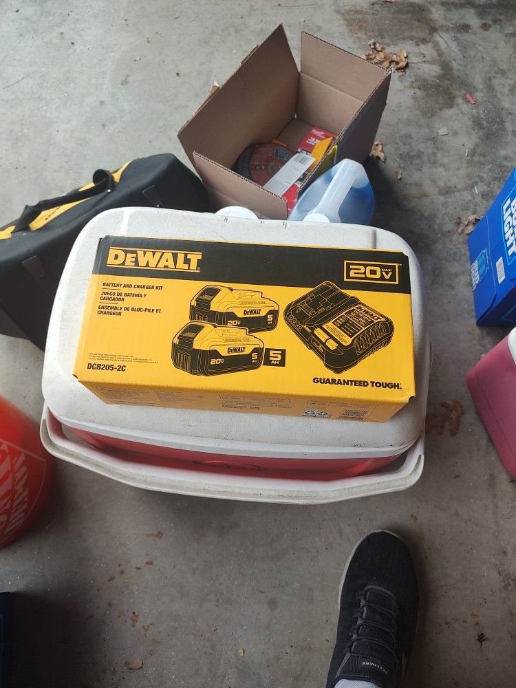 DeWalt 20 V Max Starter Kit
