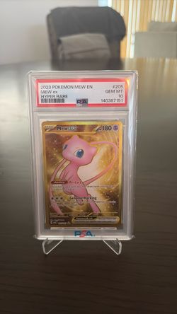 PSA 10 Mew ex Hyper Rare