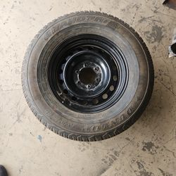 New  Wheel /tire 265 70R 17