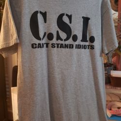 Alstyle Activewear Size Large With Saying