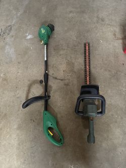 Hedge Trimmer And Weed Eater