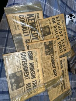 Kennedy Slain Newspaper