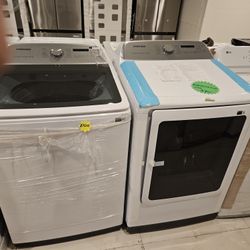Samsung Electric Washer And Dryer