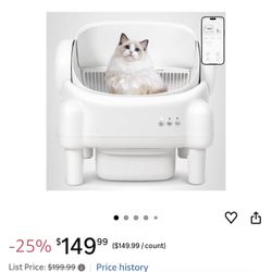 Brand New In Box Smart , Self Cleaning Liter Box