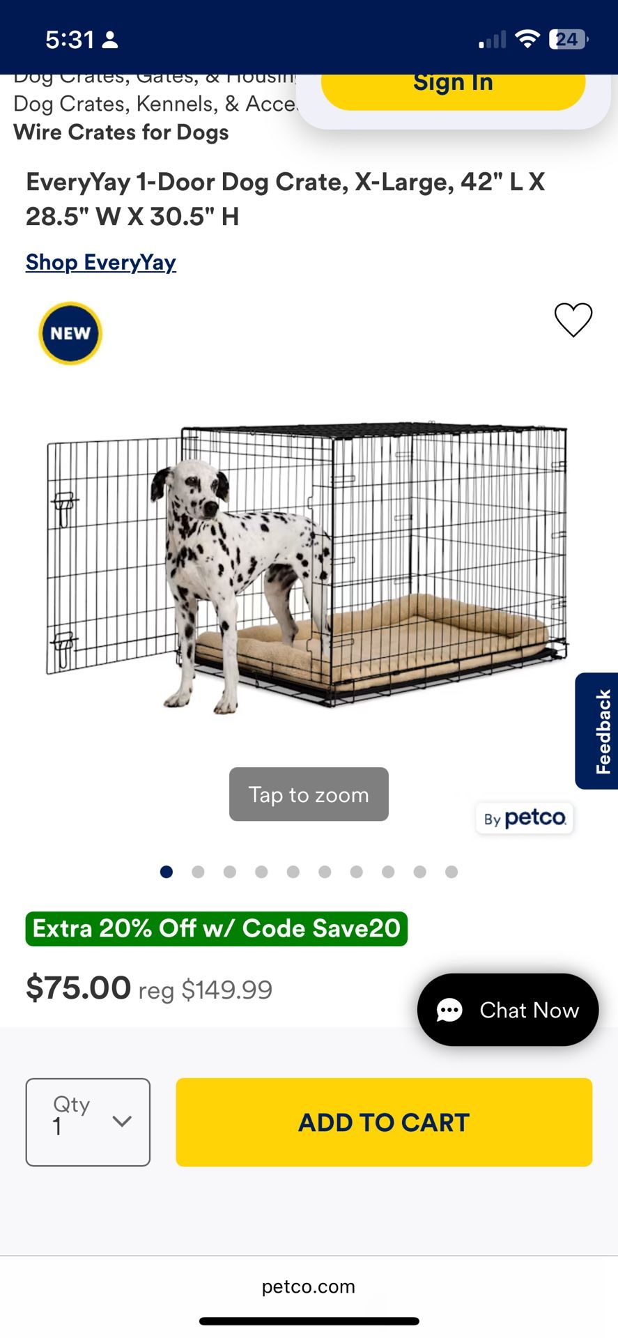 Large Dog Crate