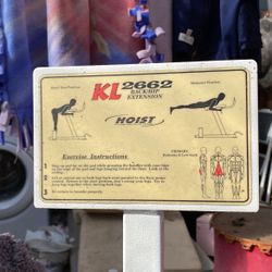 KL 2662 BACK/HIP EXTENSION