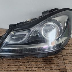 2012-2015 Mercedes-Benz W204 C250 C300 C350 C63 Left Xenon Headlight A(contact info removed)