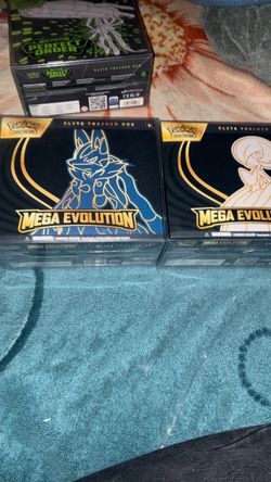 Pokémon Mega Evolution Elite Trainer Box Set x3