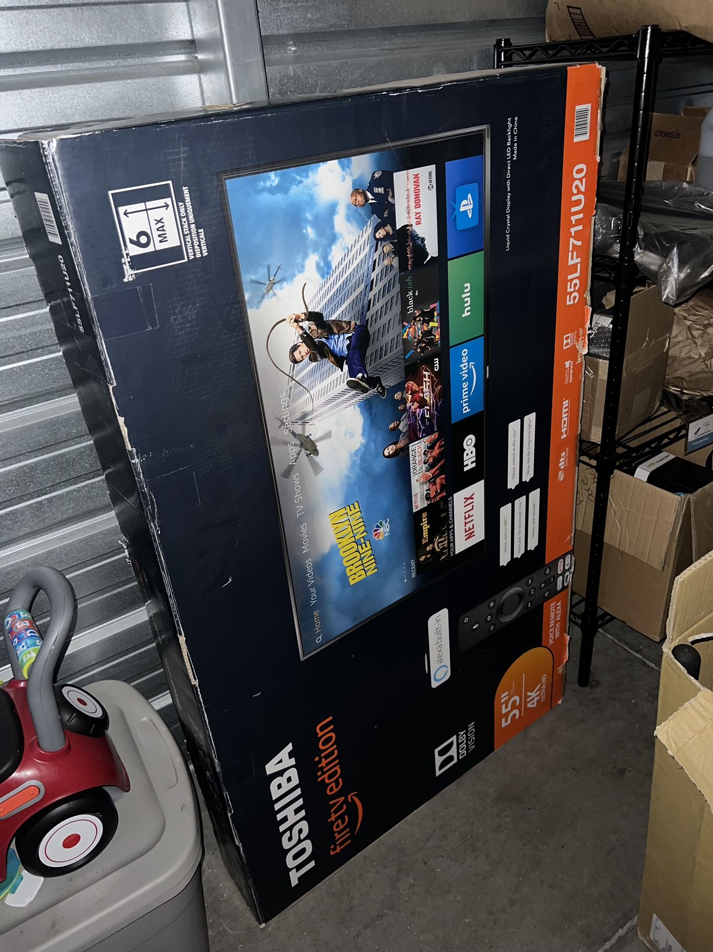 55in Toshiba Fire TV