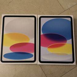 Apple A16 128gb IPad 11 inch Sealed Blue and Silver