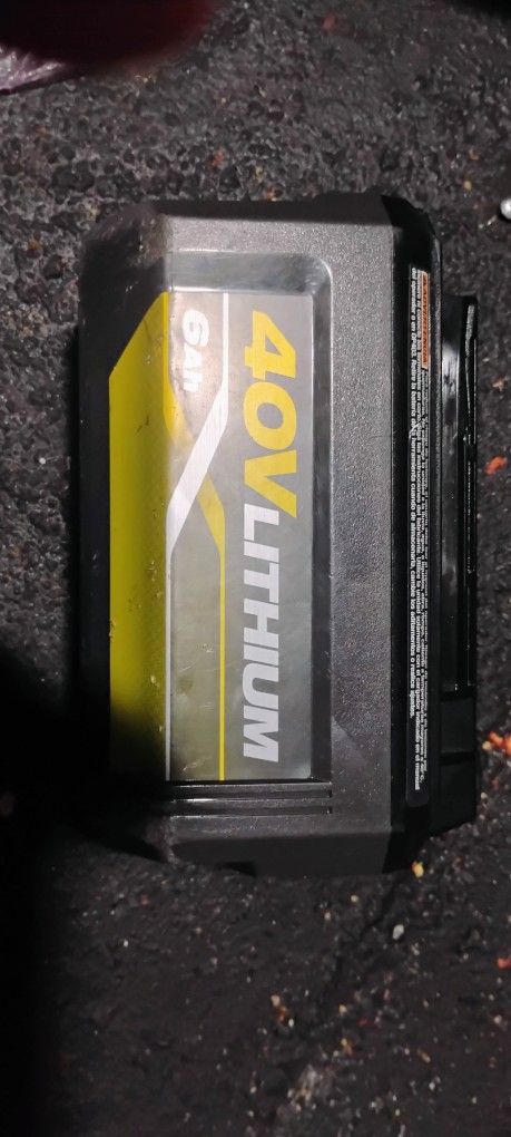 Ryobi battery 