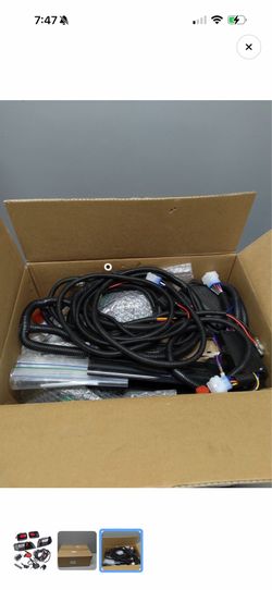 Golf cart light kit