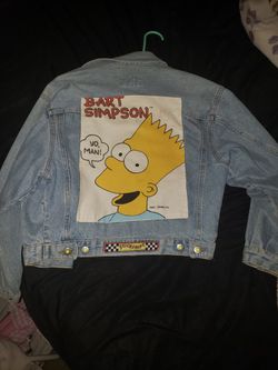 Bart Simpson Jean Jacket