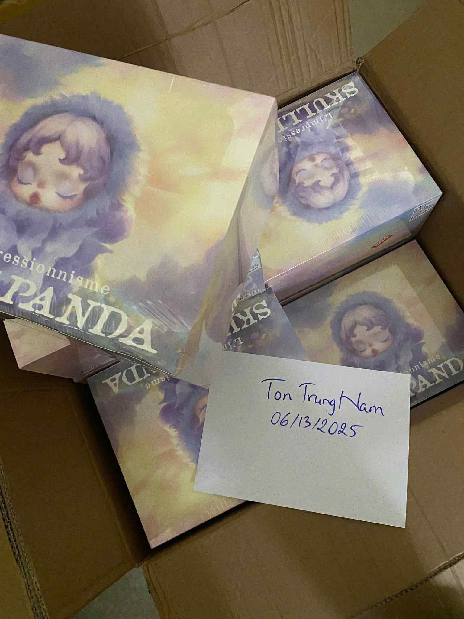 WTS SKULLPANDA IMPRESSIONISM $320