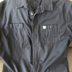 Dress Shirt With Buttons In blue” BRAND NAME::****Carhartt