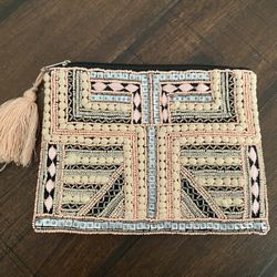 Cute Beaded Clutch