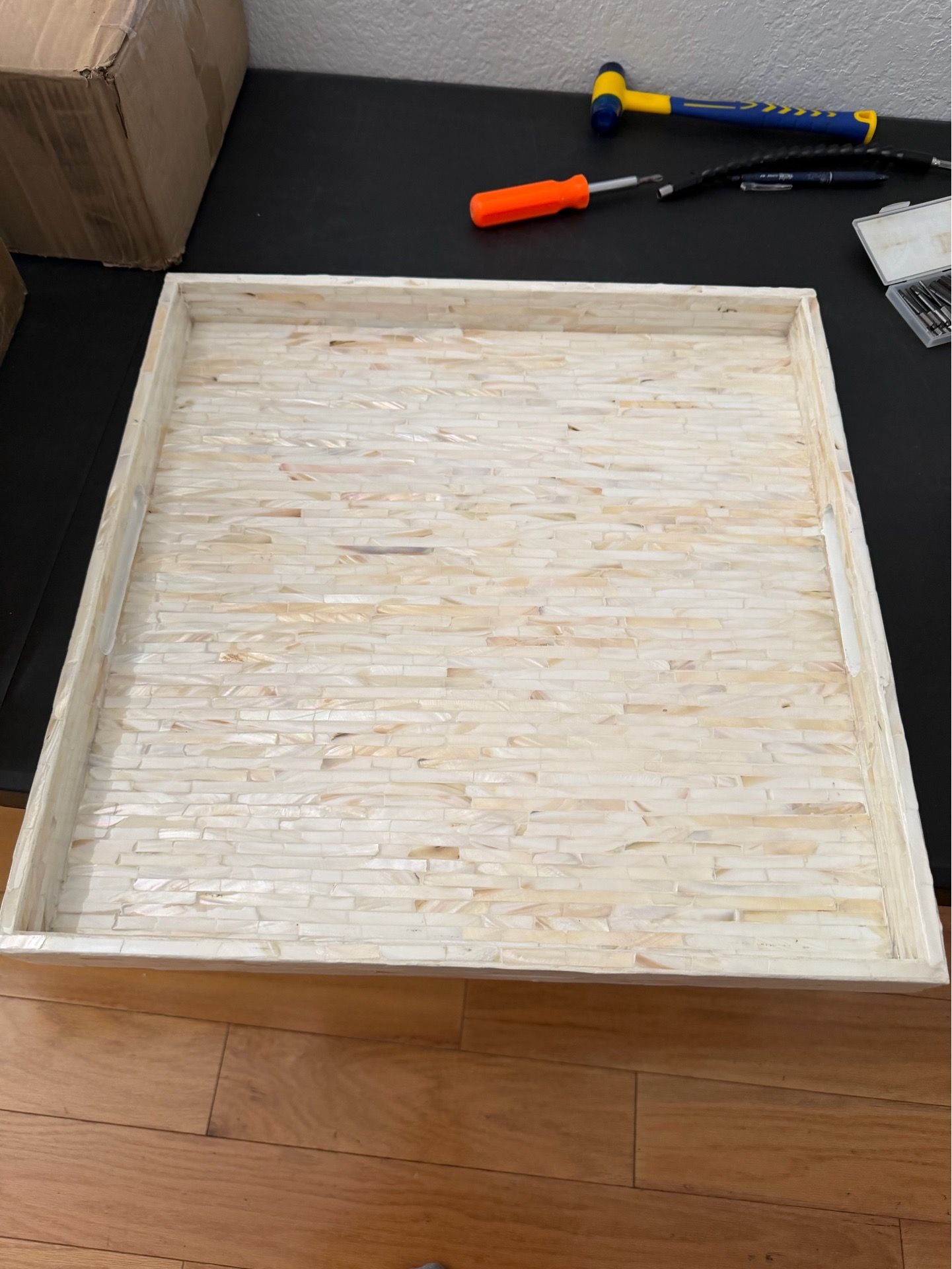 Serving Tray Ottoman Tray
