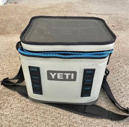 Yeti white cooler