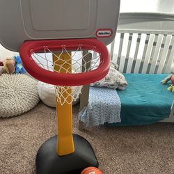 Basketball And Hoop