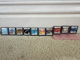 Nintendo DS 10 Common Game Bundle Authentic Tested