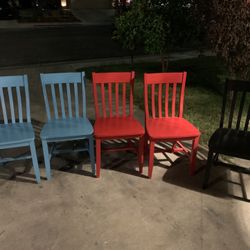 Wooden Chairs 