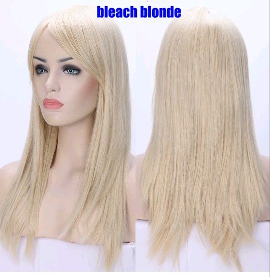 New Long Bleach Blonde Wing
