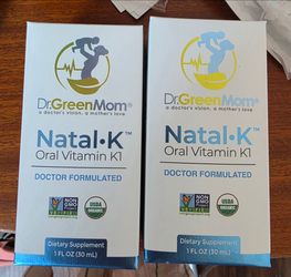 DrGreenMom - Oral Vit K for newborns  - 2 boxes
