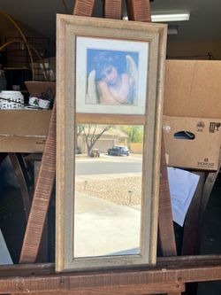 Angel mirror wall decor