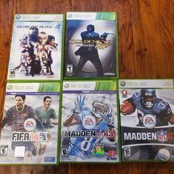 Xbox 360 Video Games 