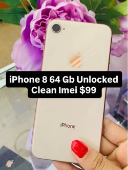 iPhone 8 64 Gb Unlocked and clean imei