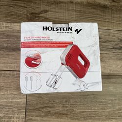 *New In Box* Holstein Housewares 3-Speed Electric Hand Mixer