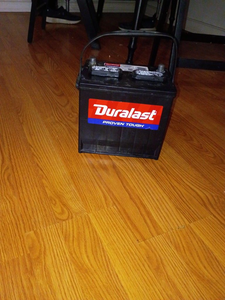 Duralast Battery.