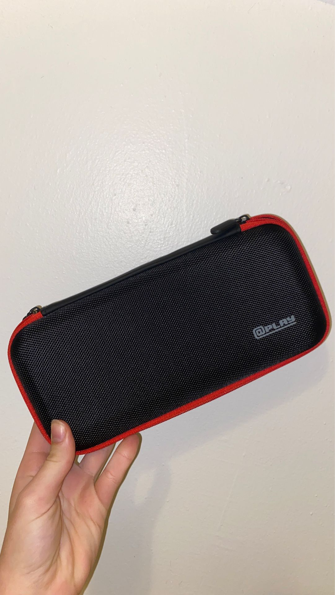 Nintendo Switch case with two games