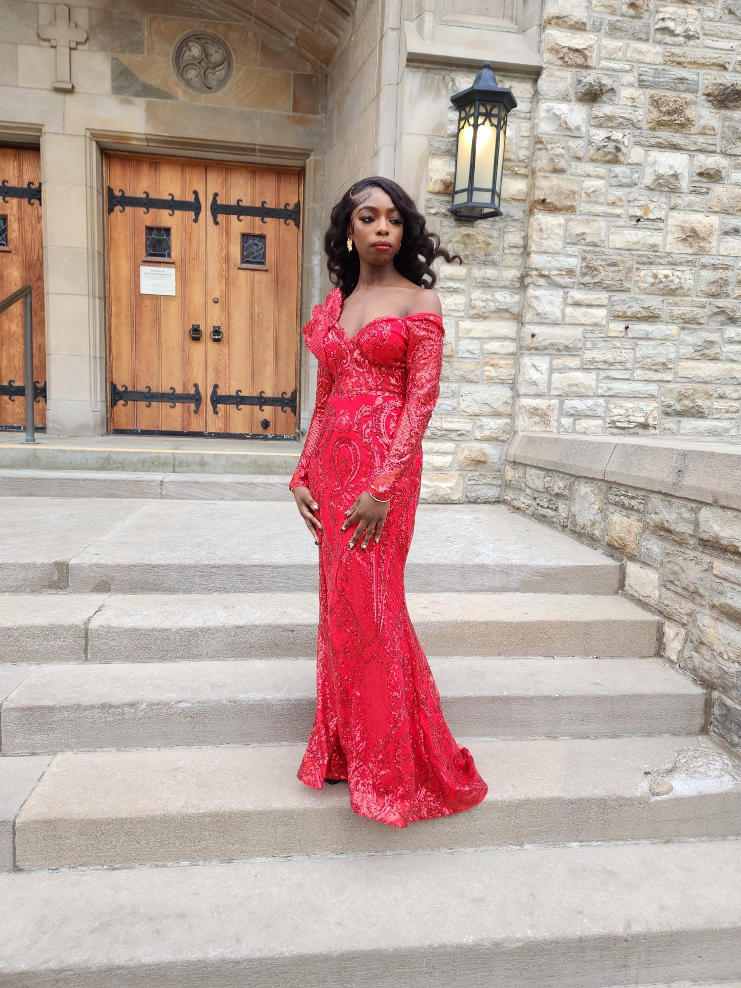 Red, Size Small Dress