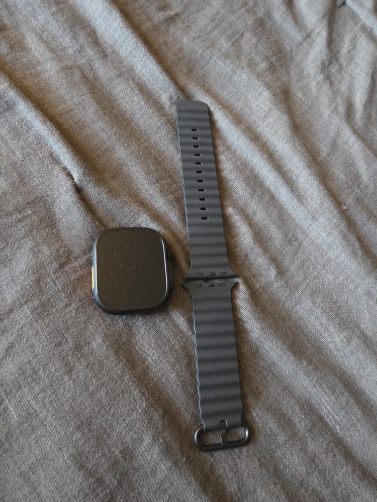 New Apple Watch Ultra black