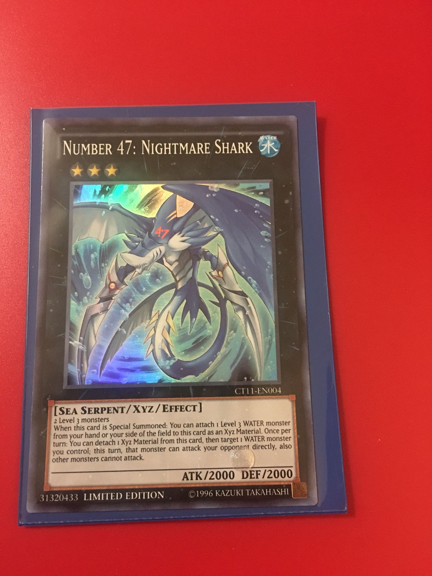 Yugioh Super Rare, Number 47: Nightmare shark