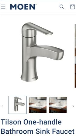 Moen Tilson Single Handle Faucet