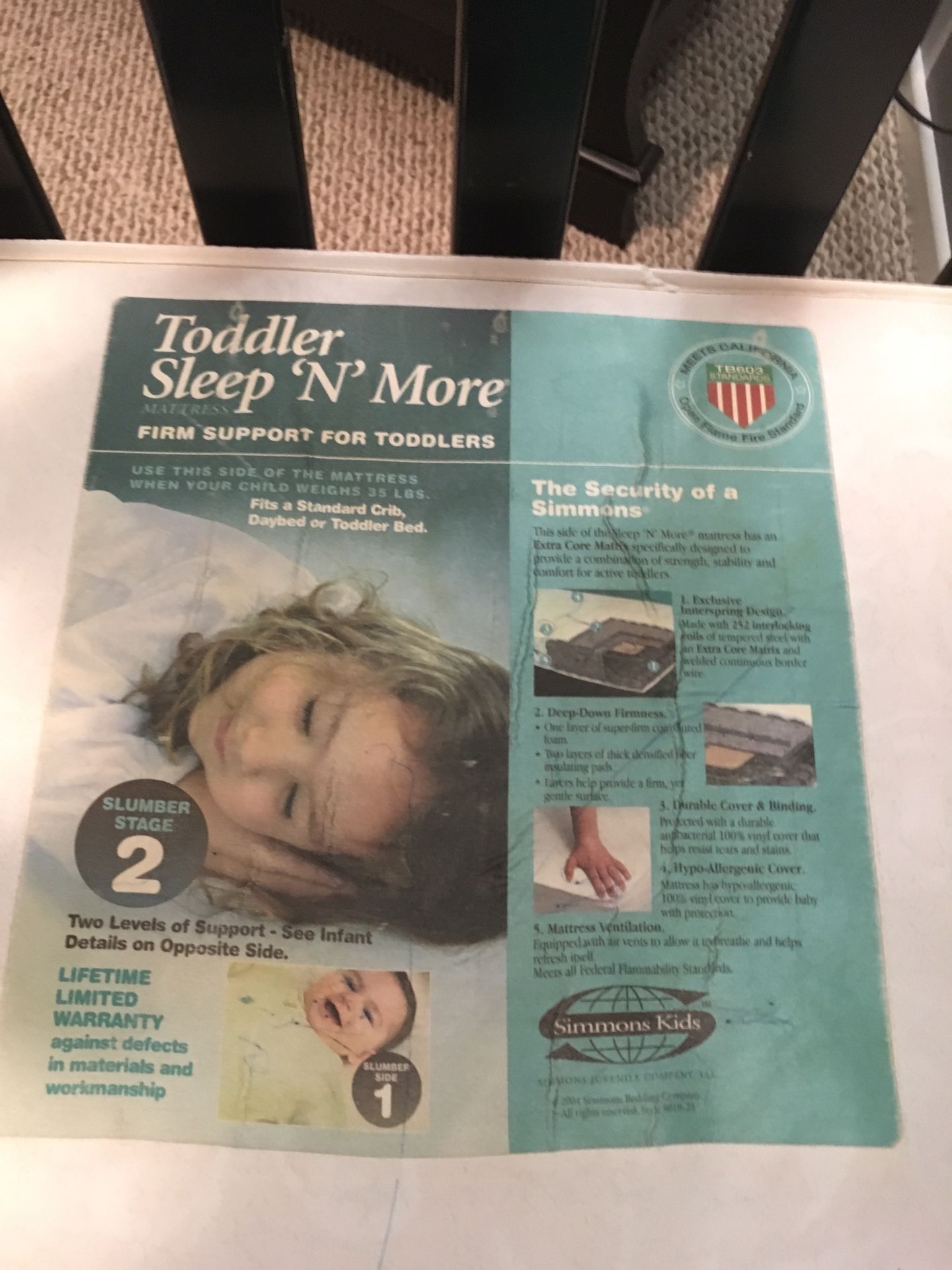 Babies R Us Crib & mattress for Sale in Murrieta, CA OfferUp