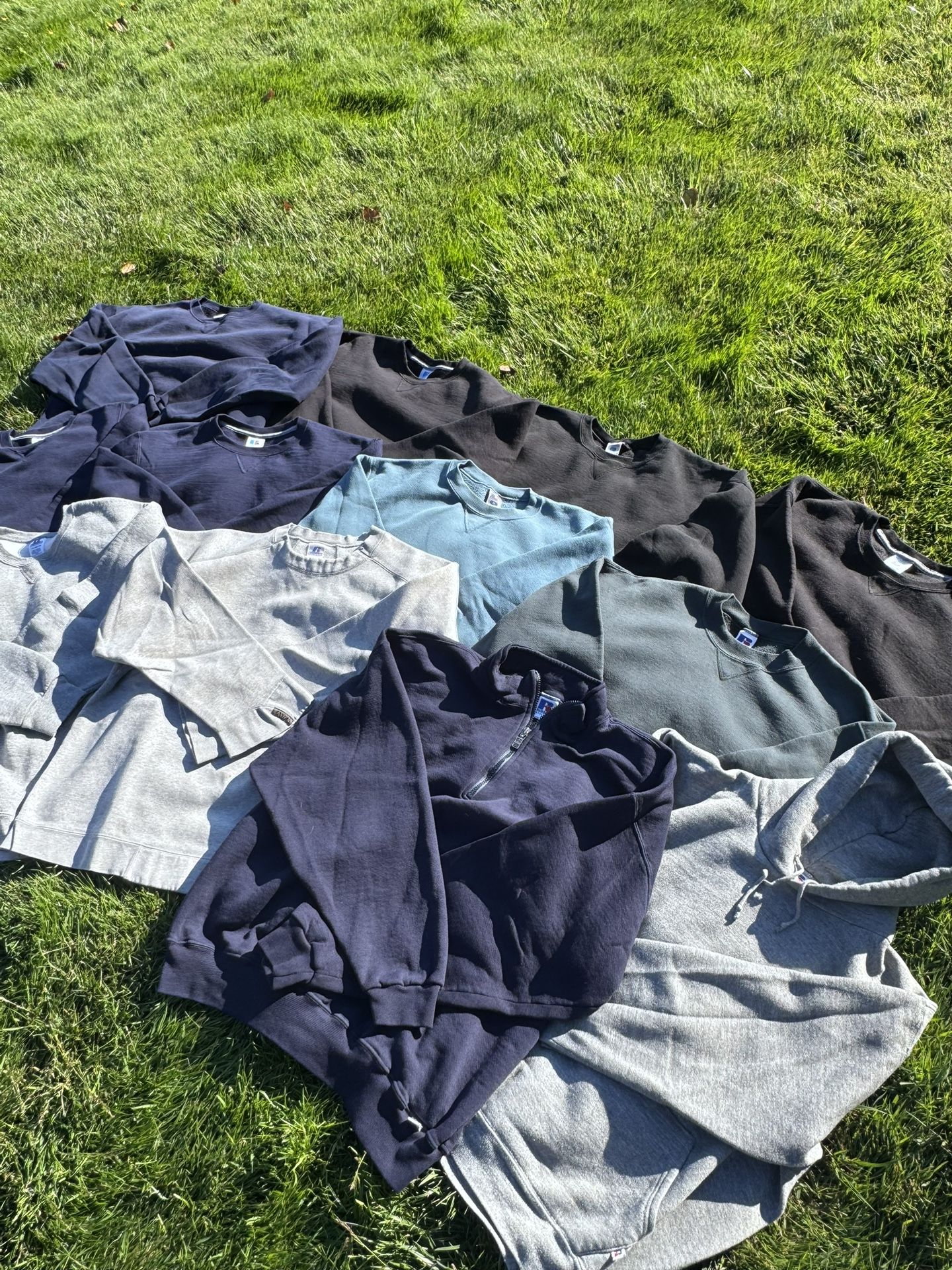 Vintage/Y2K Russell Athletic Sweater Lot