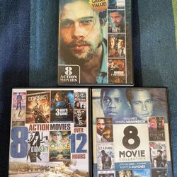 🎬 Action Movie Mega DVD Bundle – 3 Sets, 16 Movies Total – Fast-Paced Action Collection - $5