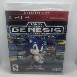 Sonics Ultimate Genesis Collection Sony PlayStation 3 New